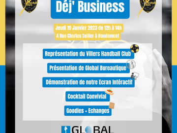 SAVE THE DATE | Déj' Business Villers Handball Club