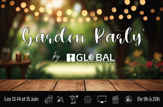SAVE THE DATE | Garden Party by Global Bureautique